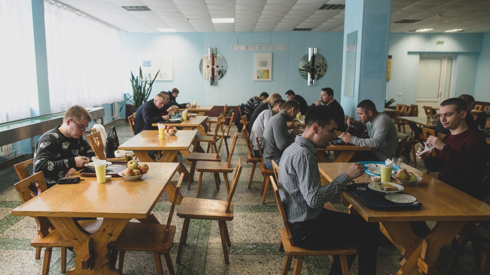Студэнцкая сталоўка, архіўнае фота