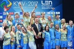 Збірна України зі стрибків у воду на чемпіонаті Європи у 2017 році