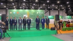 Крымские власти на агропромышленной выставке «Агрорусь» в июле 2019 года