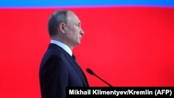 Президент Росії Володимир Путін, Москва, 20 лютого 2019 року