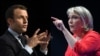 Ле Пен и Макрон во нервозна ТВ дебата пред изборите