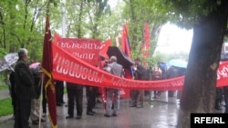 Հայաստանի կոմունիստները նշում են Մայիսի 1-ը:
