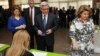 Armenia - President Serzh Sarkisian, his wife and daughter vote in the parliamentary elections, Yerevan,6May2012.