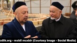 Anvar-qori Tursunov (left) says that "mini-mosques" will be built to help practicing Muslims pray five times a day.