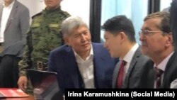 Экс-президент КР Алмазбек Атамбаев.