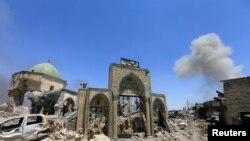 Сириянын "Ислам мамлекети" терррорчу уюмунан тазаланган Мосул шаарынын көп маалелери урандыга айланды. 30.6. 2017.