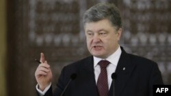 Украина президенті Петр Порошенко. 