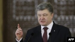 Украинанын президенти Петро Порошенко.