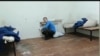 Иван Вшивков в камере отделения полиции 