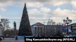 Новогодняя елка в Симферополе