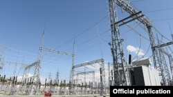 Armenia - A newly refurbished energy distribution facility in Gyumri, 13Sep2014.