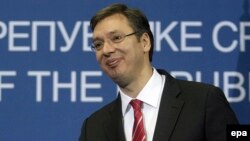 Српскиот премиер Александар Вучиќ 