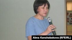 Гульбану Амиртаева, заместитель руководителя управления образования города Алматы. 17 августа, 2016 года.