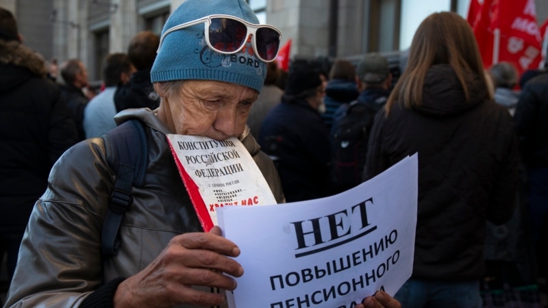Russiýada pensiýa reformasyna garşy protestler geçdi