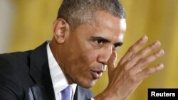 Preşedintele Barack Obama, vorbind la Casa Albă despre acordul nuclear cu Iranul, 15 iulie 2015