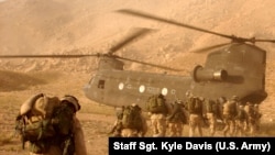 Американські вояки в Афганістані неподалік Кандагару.