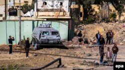Islamic State militants have killed hundreds of soldiers and police in the Sinai Peninsula region since 2013. (file photo)