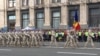 Pacificatori moldoveni au defilat în premieră la parada militară de la Kiev, de Ziua Independenței Ucrainei
