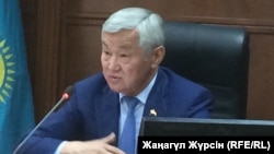 Аким Актюбинской области Бердибек Сапарбаев.