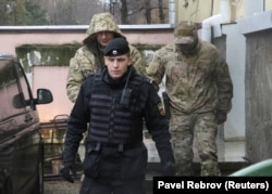 Задержанные украинские моряки, 28 ноября 2018 года