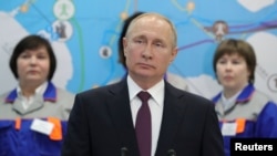 Володимир Путін в окупованому Криму, 18 березня 2019 року