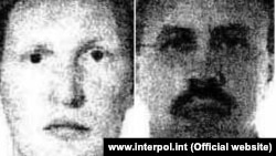 Slike Rusa Vladimira Popova i Eduarda Širokova na Interpolovoj internet stranici