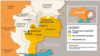 Aria de conflict actuală din Ucraina de est