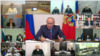 Виртуальная встреча президента РФ с советом по правам человека при нем самом. 10.12.20