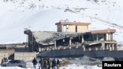 Майдан Вардак провинциясында «Талибан» кол салган аскердик база. 21-январь, 2019-жыл. 