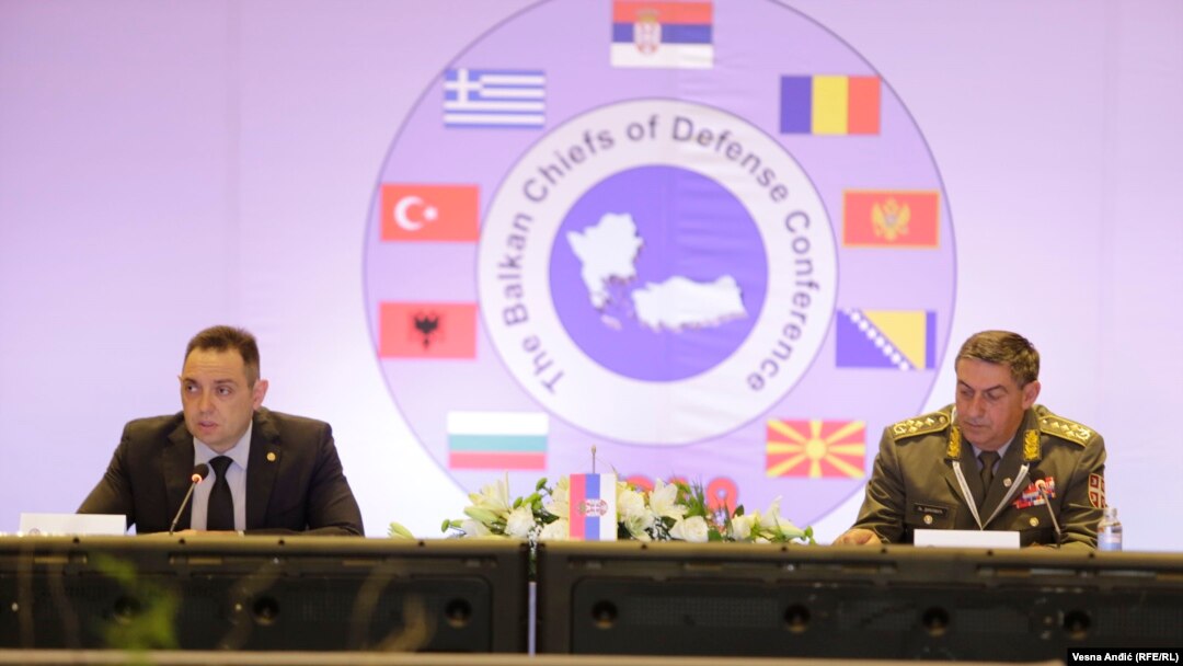 Aleksandar Vulin i Ljubiša Diković na konferenciji