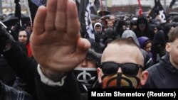 Неонацистська демонстрація в Росії (архівне фото