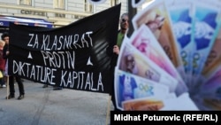 Sarajevo: Protesti protiv neoliberalnog kapitalizma