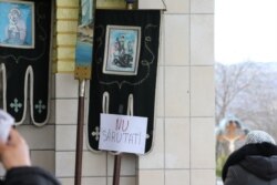 Церковь в Ниспорень во время карантина