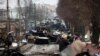 Разбитая российская техника неподалеку от Киева, 1 марта 2022 года