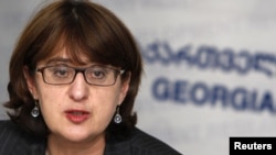 Georgian Foreign Minister Maia Panjikidze (file photo)