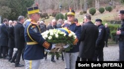 La ceremoniile funerare de la Castelul Peleș