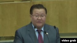 Fedot Tumusov in the State Duma in 2018