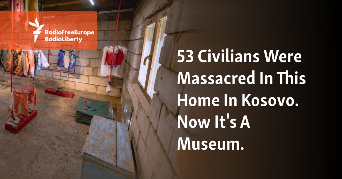 Múzeum lett a koszovói házból, ahol huszonöt éve ötvenhárom albánt mészároltak...