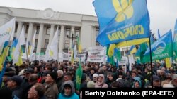 Proteste la Kiev împotriva reformei funciare