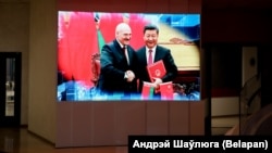 У беларуска-кітайскім індустрыяльным парку «Вялікі камень». Архіўнае фота