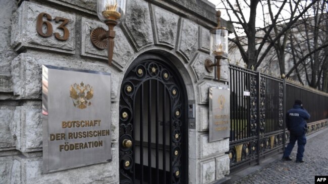 The Russian Embassy in Berlin will remain operational. (file photo)