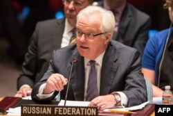 Представитель России в ООН Виталий Чуркин