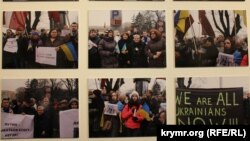 Презентация фото, сделанных европейскими послами во время пребывания в Крыму в марте 2014 года
