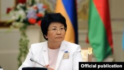 Kyrgyz president Roza Otunbaeva