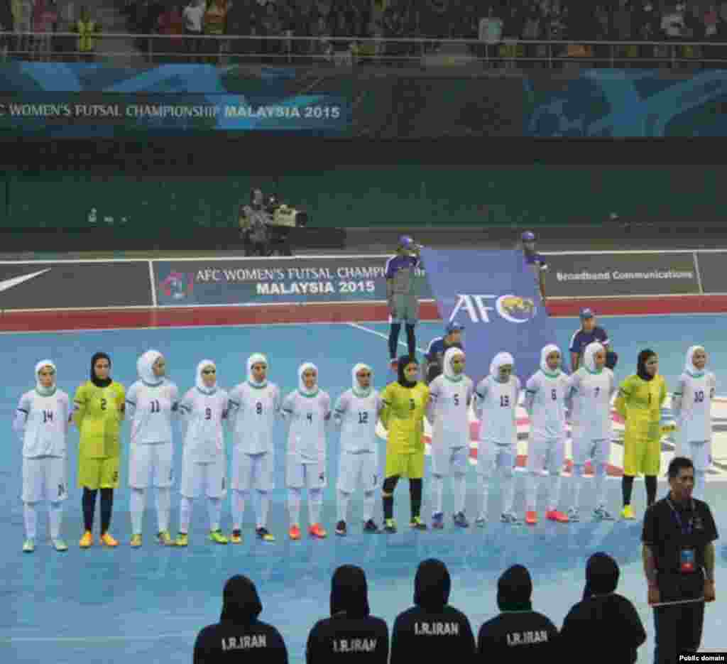 ایران با تک گل فرشته کریمی قهرمان شد