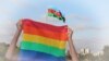LGBT fəalları Bakıda mini aksiya keçiriblər- [Fotolar]