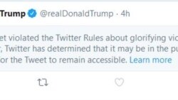 Твіт президента Дональда Трампа, перекритий Твітером. 29 травня 2020 року