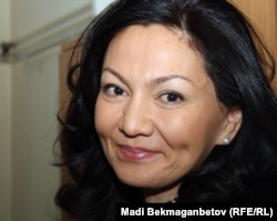 «Ниссамед» клиникасының бас директоры Гауһар Жансейітова. Алматы, 8 желтоқсан 2011 жыл.
