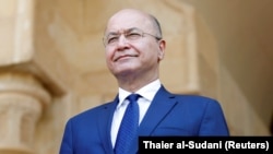 Iraqi President Barham Salih (file photo)