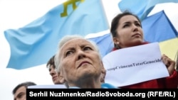 Акция в поддержку Меджлиса крымскотатарского народа, Киев, 29 сентября 2016 года